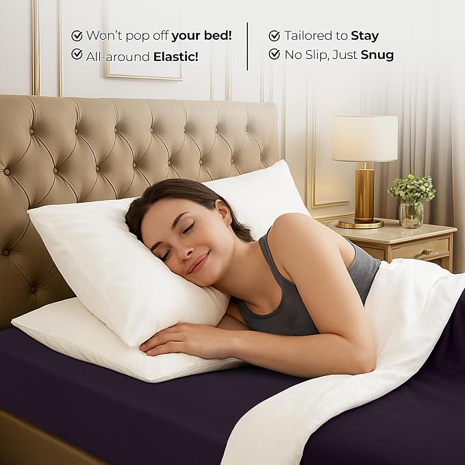 Utopia Bedding Queen Fitted Sheet - Image 8