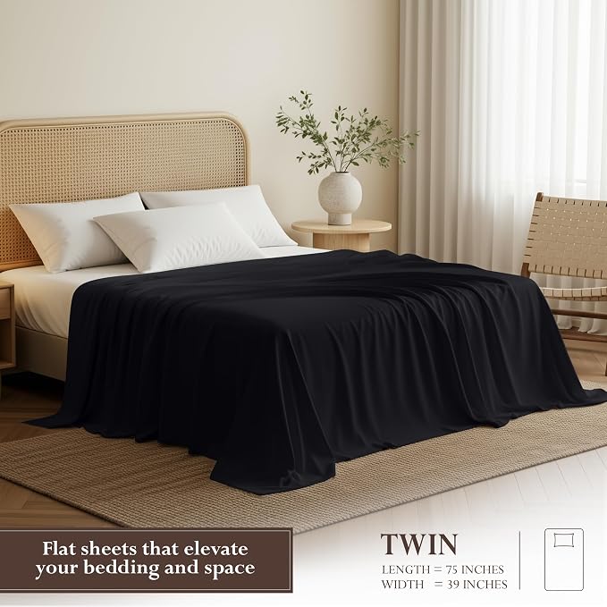 Utopia Bedding Flat Sheet - Image 2
