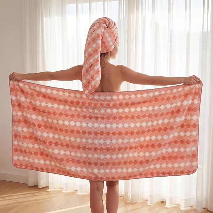SmoothNovelty 16 Pack Microfiber Bath Towels Bulk 27'' x 60'' Oversized Size - Image 6