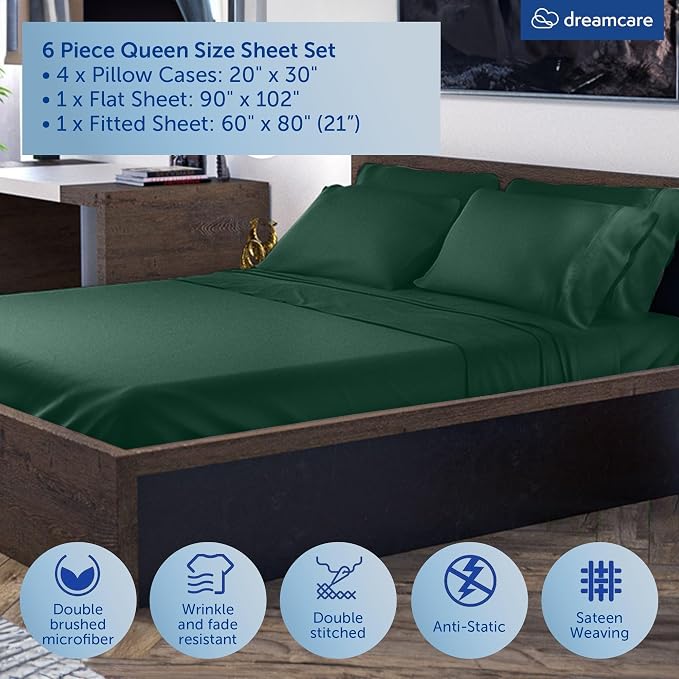 DREAMCARE Queen Sheet Set - Image 3