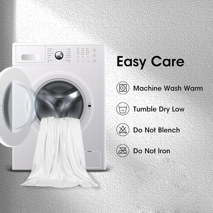JML Towels, Large Microfiber Bath Towels Set, Super Absorbent, Fast Drying - Image 5