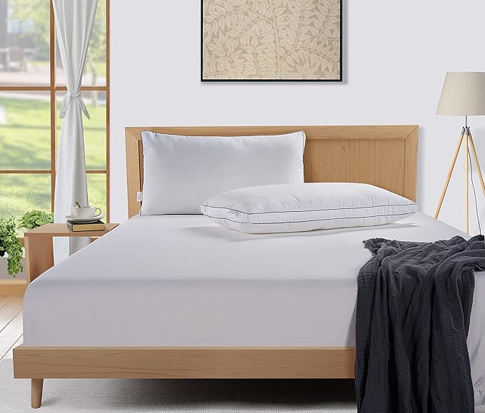 LANE LINEN Bed Pillows Queen Size Set of 2 - Image 7