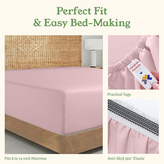 California Design Den Fitted Twin Sheet Only - Image 6