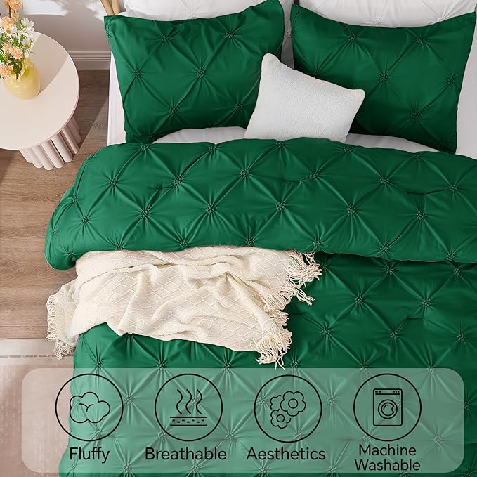 BEDELITE Forest Green King Size Comforter Set - Image 5