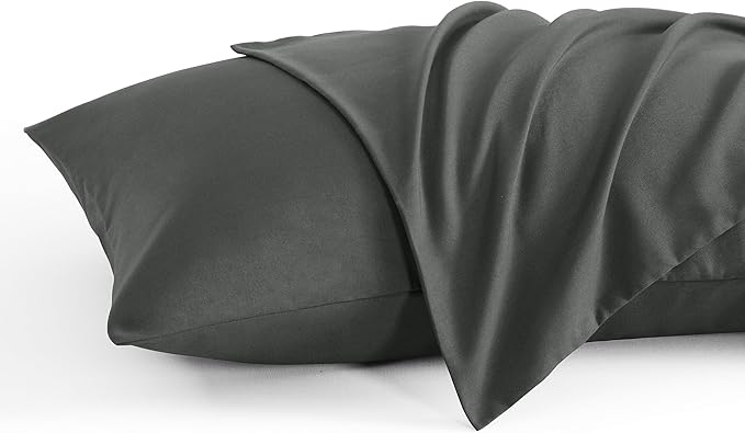 NTBAY King Pillow Cases Set of 2, 2 Pack Brushed Microfiber 20x40 Pillow Cases by NTBAY