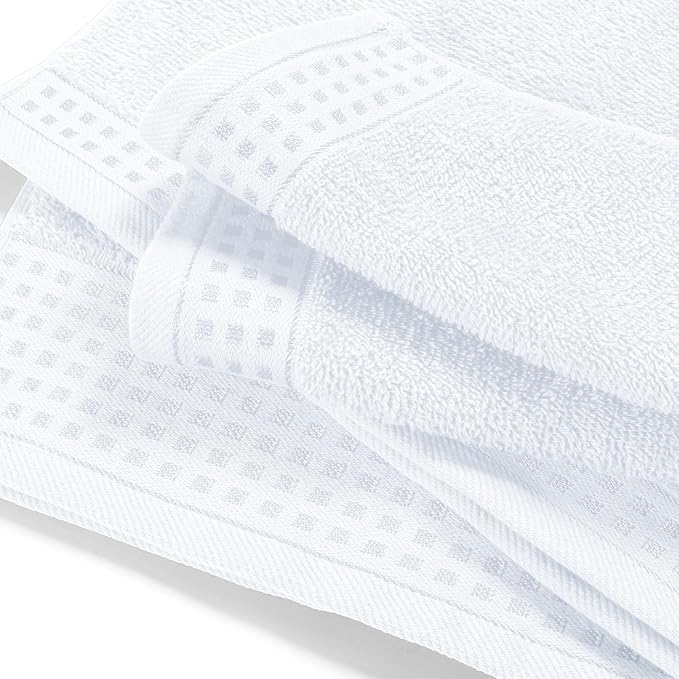 GLAMBURG Cotton 2 Pack Oversized Bath Sheet 35 x 70, Large Bath Sheet, Ultra - Image 2