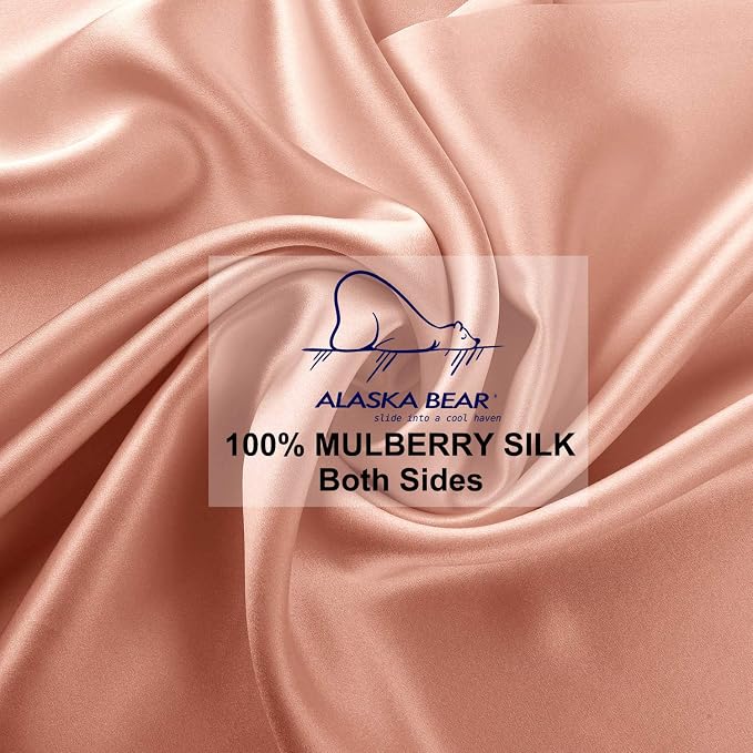 ALASKA BEAR Natural Silk Pillowcase - Image 4