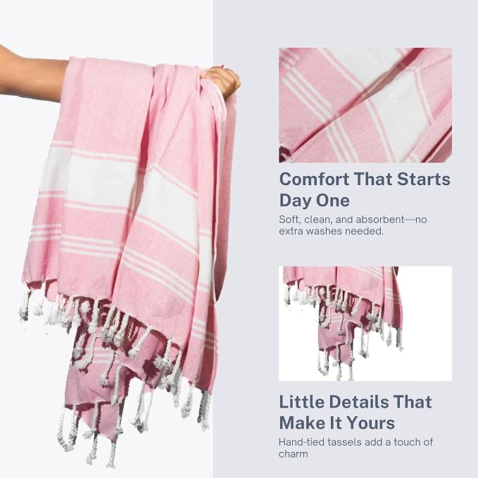 Cotton Turkish Beach Towel - Image 8