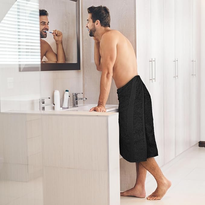 Commercial Bulk Pack of 12 Small Bath Towels – 100% Cotton Terry 24" x 46" – - Image 7