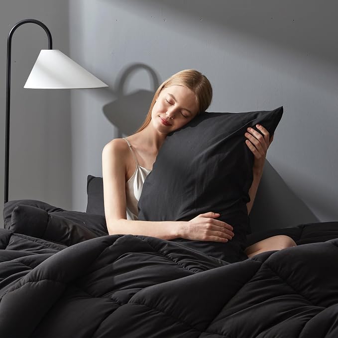 DOWNCOOL King Size Comforter Set -All Season Bedding Comforters Sets - Image 3