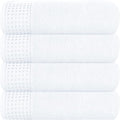 GLAMBURG Ultra Soft 4 Pack Oversized Bath Towel Set 27x54 inches, 100% Cotton by GLAMBURG