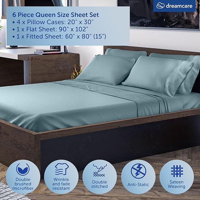 DREAMCARE Queen Sheet Set - Image 3