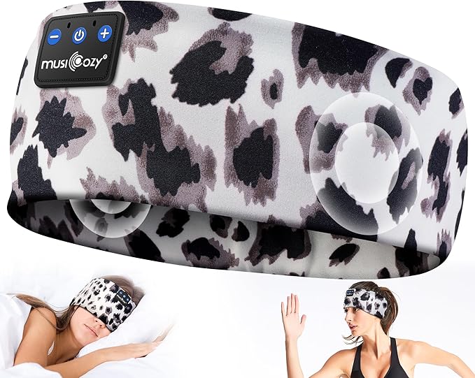 MUSICOZY Sleep Headphones Bluetooth 5.4 Headband, Wireless Earphones Music by MUSICOZY