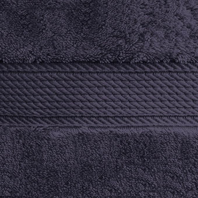 SUPERIOR Egyptian Cotton Pile Hand Towel Set of 4, Ultra Soft Luxury Towels - Image 4