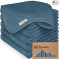 6-Pack Baby Washcloths – Soft Absorbent Viscose from Bamboo Washcloths by KeaBabies