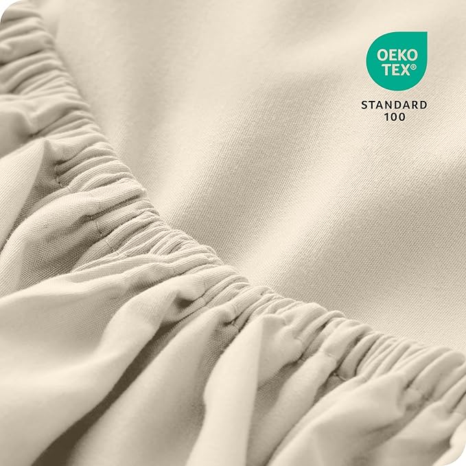 Bare Home 2-Pack Fitted Bottom Sheets Twin - Image 5
