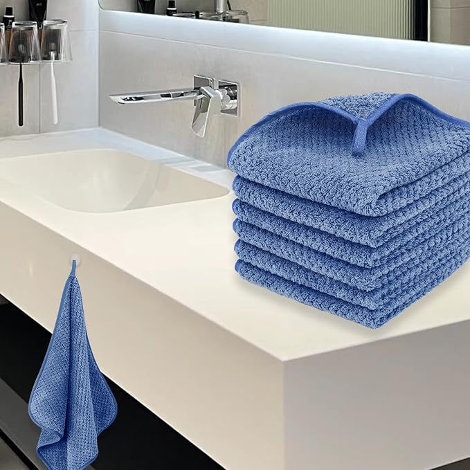 MaopaoBeauty 6 Pack Washcloth Set Towels - Image 7