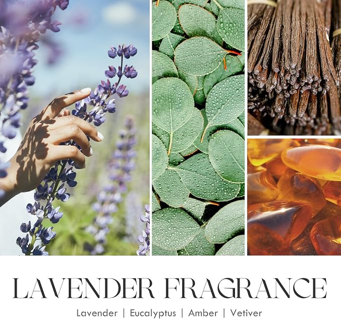 AOOVOO Candle - 9oz Soy Wax Candle, Lavender Scent - Thank You Gift - Image 5
