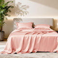 Love's cabin Full Size Satin Sheet Sets by Lovescabin