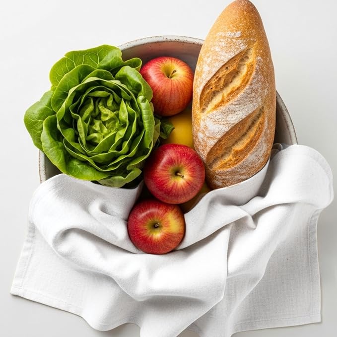 LITO LINEN AND TOWEL Flour Sack Towels – 24 Pack Cotton Kitchen Dish Towels - Image 4