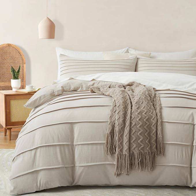 Oli Anderson Linen Grey Duvet Cover Queen Size by OliAnderson
