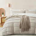 Oli Anderson Linen Grey Duvet Cover King Size by OliAnderson