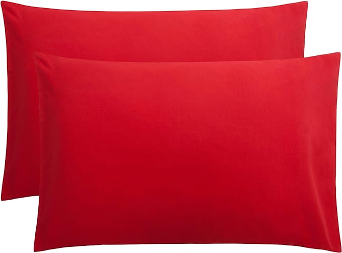 FLXXIE Pillow Cases Queen, Soft Microfiber Pillow Covers by FLXXIE