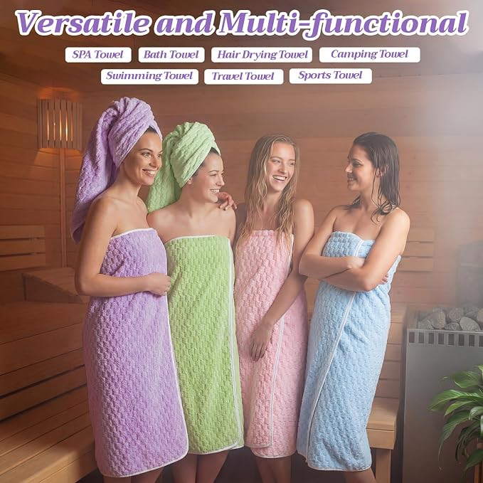 Gilprop 12 Pcs Soft Bath Towels Set - Image 7