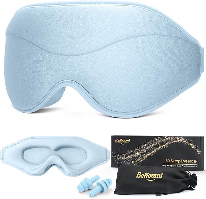 BeHoomi Sleep Mask, Premium Eye Mask by BeHoomi