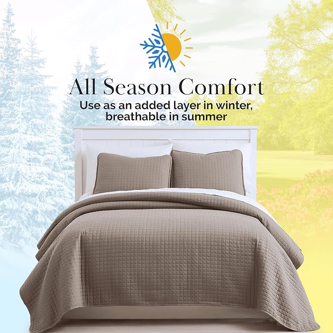 Southshore Fine Living, Inc. Oversized Quilt, King Size Bedding Set, Soft - Image 9