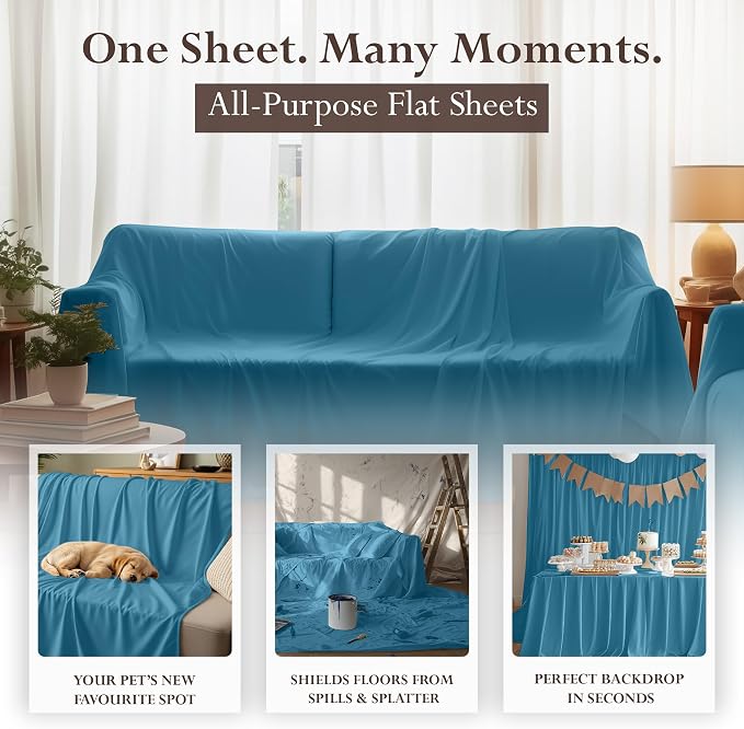 Utopia Bedding Flat Sheet - Image 5