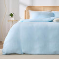 RRENEWROOTS Blue Twin Duvet Cover, 100% Sandwashed Cotton Soft Twin Size Duvet by Unknown