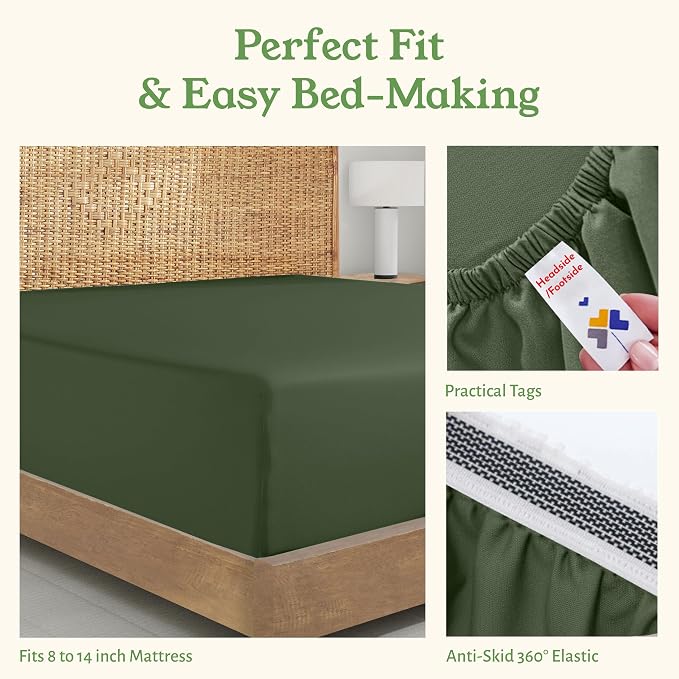 California Design Den XL Twin Fitted Sheet Only - Image 6