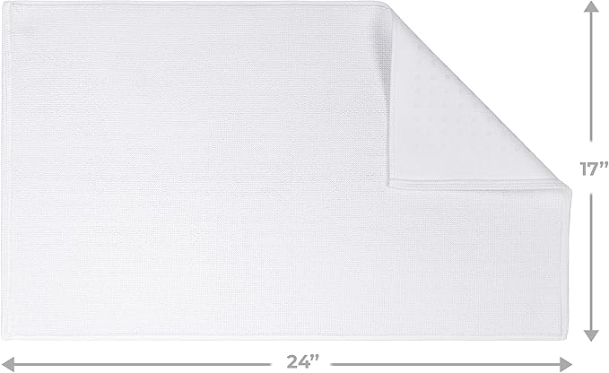 Cotton Paradise 100% Cotton Non Slip Bath Mats - Image 3