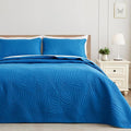 Exclusivo Mezcla King Size Quilt Bedding Set, Lightweight Royal Blue Quilts by ExclusivoMezcla