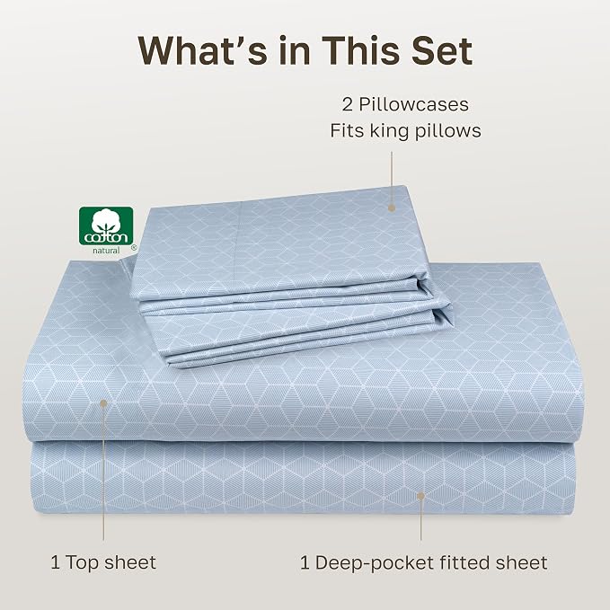 California Design Den King Size Sheet Set - Image 4
