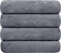 JML Bath Towels 4 Pack, Oversized Microfiber Bath Towels by JML