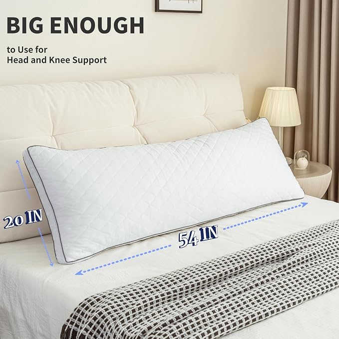 Ubauba Memory Foam Body Pillow, Full Large Body Pillows - Image 5