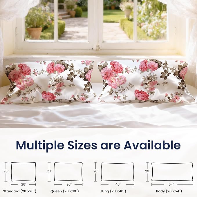 EXQ Home Satin Pillowcase for Hair and Skin Queen - Image 7