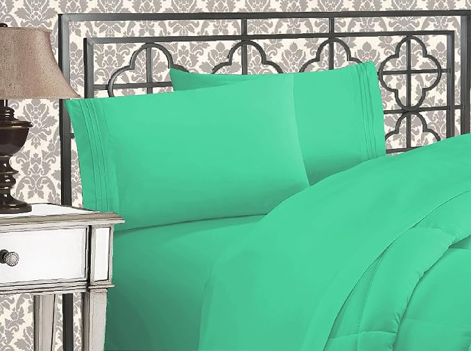 Elegant Comfort Luxurious 1500 Premium Hotel Quality Microfiber Three Line - Image 2