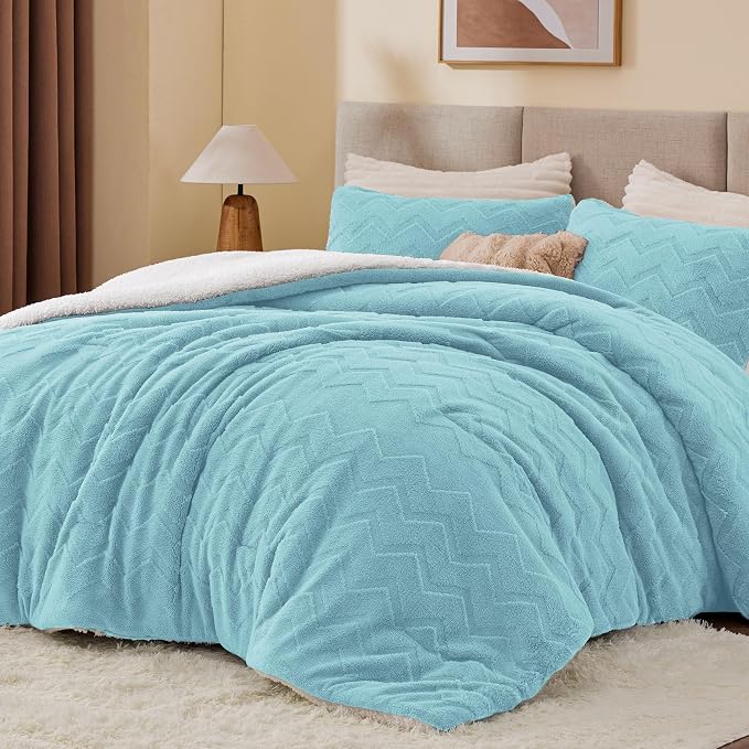 BEDELITE Fluffy King Size Comforter Set - Image 3