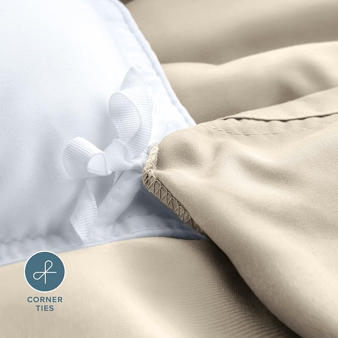 Bare Home Bedding Duvet Cover Queen Size - Image 7