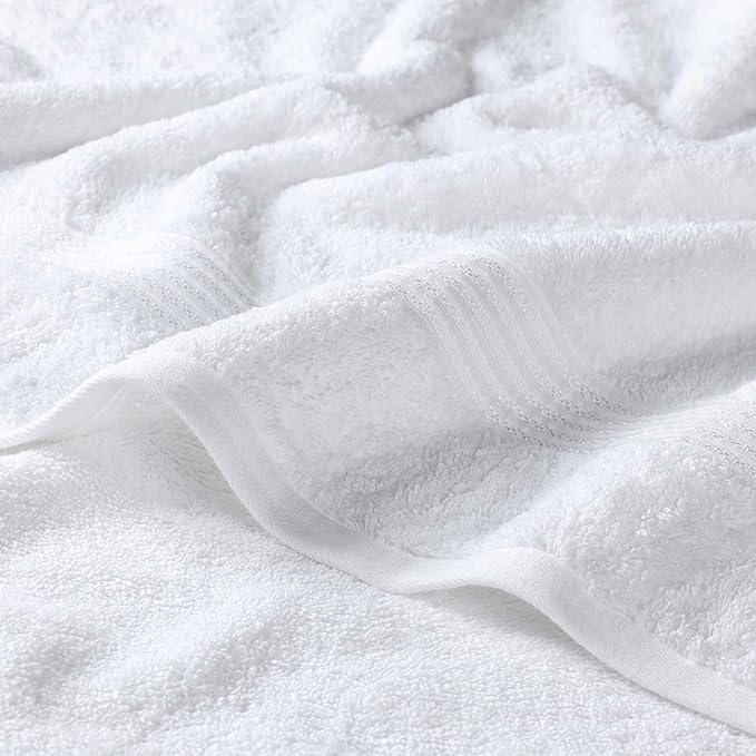 Superior Egyptian Cotton 12-Piece Towel Set, Guest Bath Decor Essentials - Image 3
