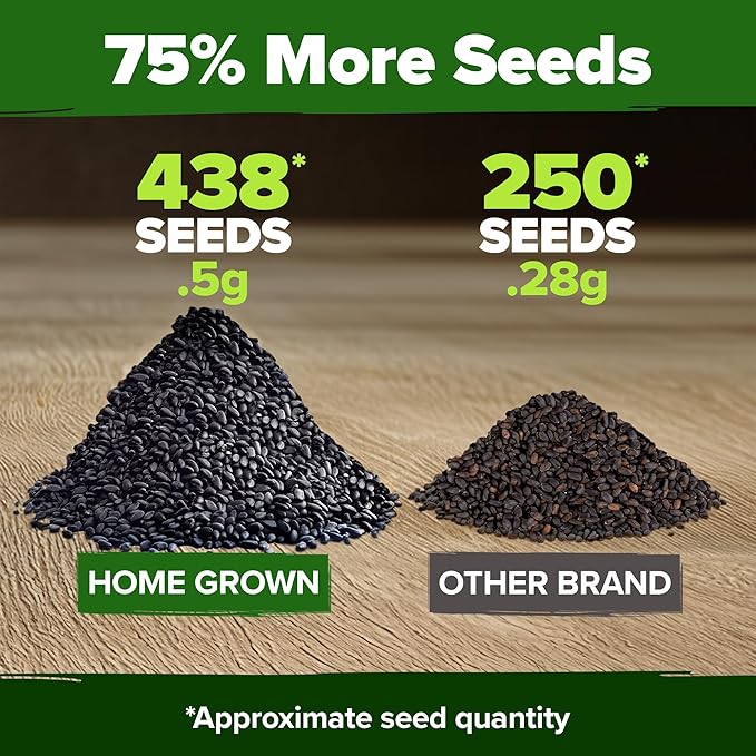 HOME GROWN Thai Basil Seeds Pack - Image 3