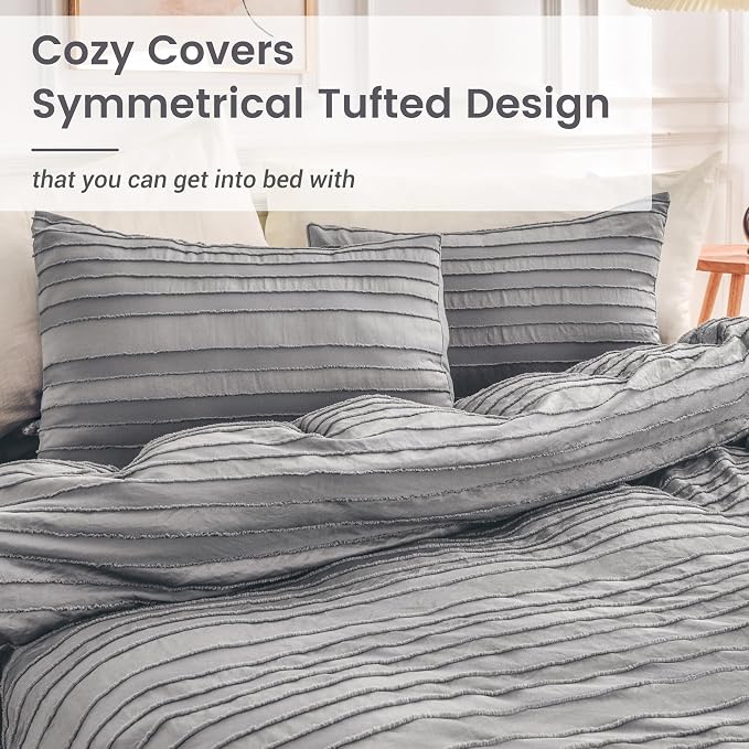 NEXHOME PRO Duvet Cover, Soft and Lightweight 100% Washed Microfiber Comforter - Image 9