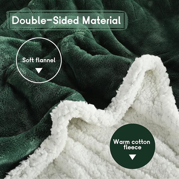 Heated Blanket Electric Throw Size 50''x60'' - Image 3
