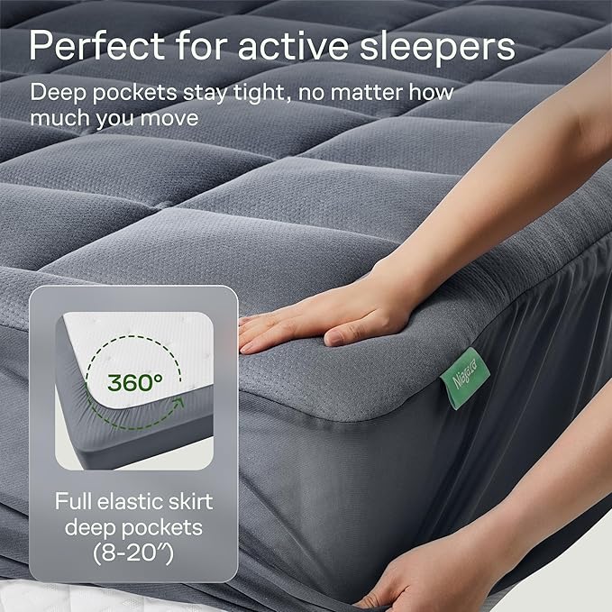 Niagara Ultra Soft Queen RV Size Mattress Topper - Image 5