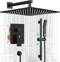 SR SUN RISE 12 Inch Slide Bar Shower Faucet Luxury High Pressure Shower Heads by SRSUNRISE