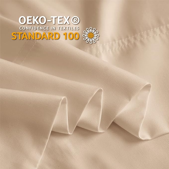 BEDELITE King Size Pillow Cases Set of 2, Rayon Derived from Bamboo, Cooling - Image 5