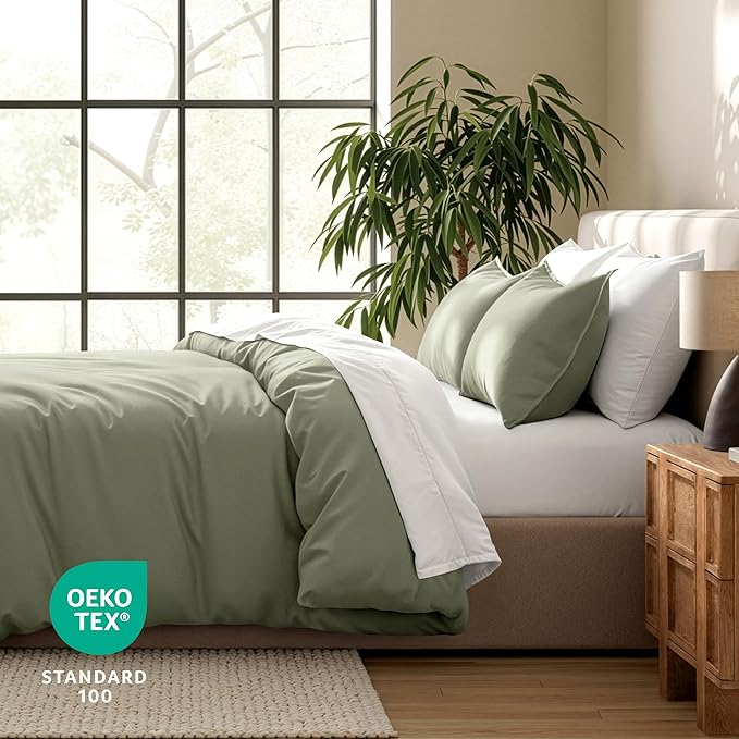Bare Home Bedding Duvet Cover California King Size - Image 5